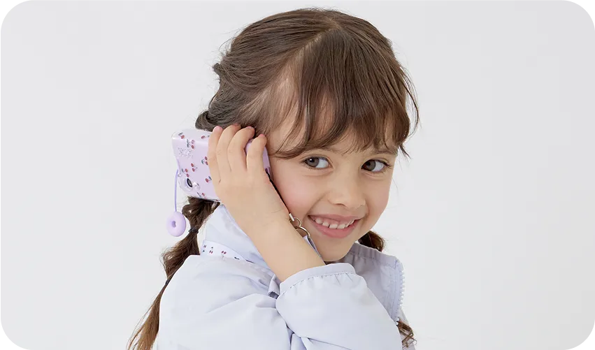 すぐに子どもと「話せる」通話機能